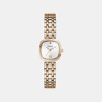 Hazel Women Quartz White Dial Analog Stainless Steel Watch GW1098L4