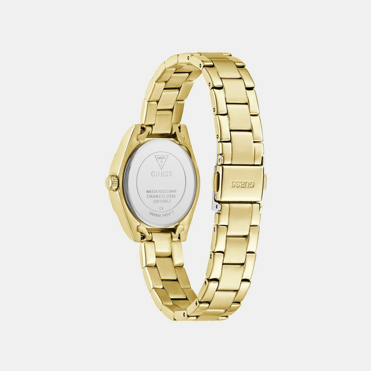 Women Quartz Green Dial Analog Stainless Steel Watch GW1100L2