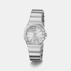Dress Women Quartz Silver Dial Analog Stainless Steel Watch GW1110L1