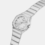 Dress Women Quartz Silver Dial Analog Stainless Steel Watch GW1110L1