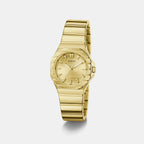 Dress Women Quartz Champagne Dial Analog Stainless Steel Watch GW1110L2