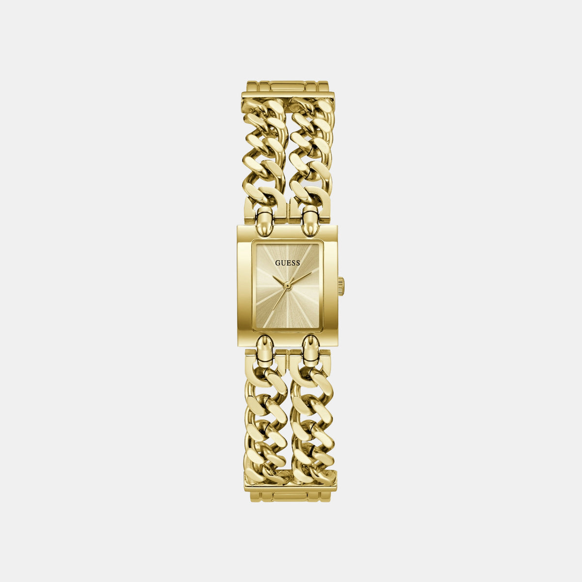 Women Quartz Gold Dial Analog Stainless Steel Watch GW1112L2