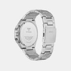 Men Quartz Blue Dial Chronograph Stainless Steel Watch GW1122G1
