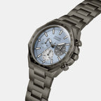 Sport Men Quartz Blue Dial Chronograph Stainless Steel Watch GW1122G3