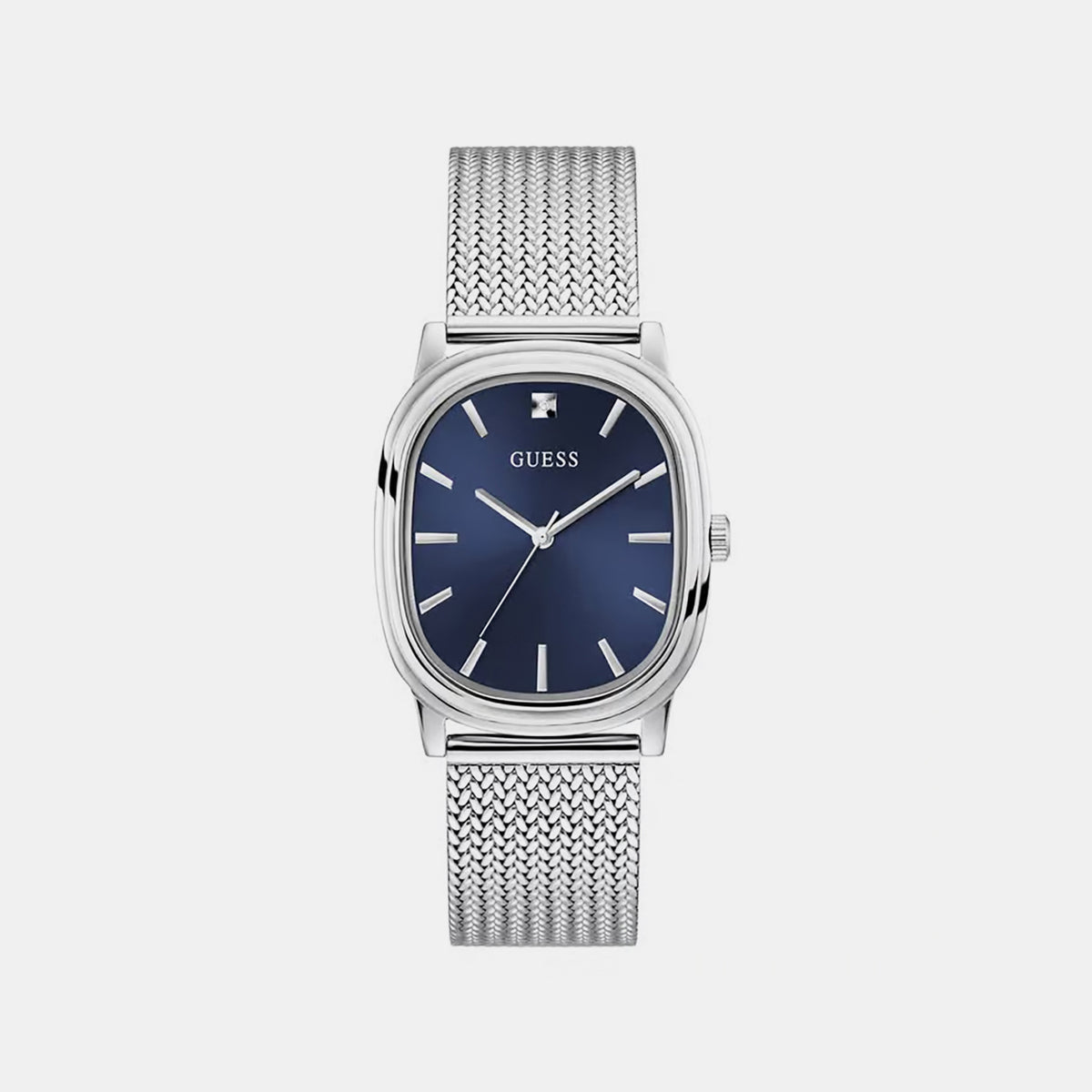 Women Quartz Blue Dial Analog Mesh Watch GW1124G1