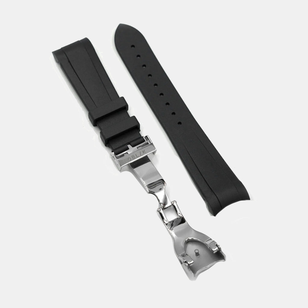 Geome Sport Men Quartz Black Dial Chronograph Silicone Watch