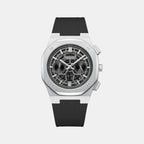 Geome Sport Men Quartz Black Dial Chronograph Silicone Watch Geome Sport