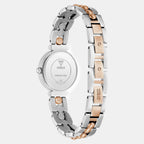 Women Quartz Silver Dial Analog Stainless Steel Watch GW0994L5