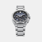 Astron Men Solar Blue Dial Analog Titanium Watch HAB001J1