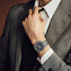 Astron Men Solar Blue Dial Chronograph Titanium Watch HAB002J1