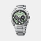 Astron Gps Solar 2026 Limited Edition Men Solar Green Dial Analog Stainless Steel Watch HAB005J1