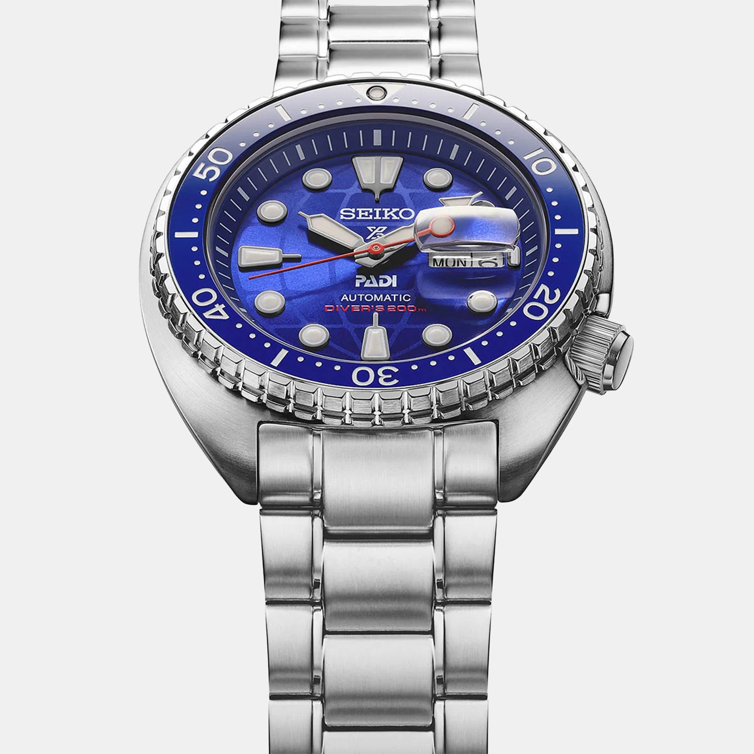 Prospex Padi 60th Anniversary Limited Edition Men Automatic Blue Dial Analog Stainless Steel Watch HBB002K1