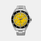 Prospex 2026 Asia-pacific Limited Edition Men Automatic Yellow Dial Analog Stainless Steel Watch HBB003K1