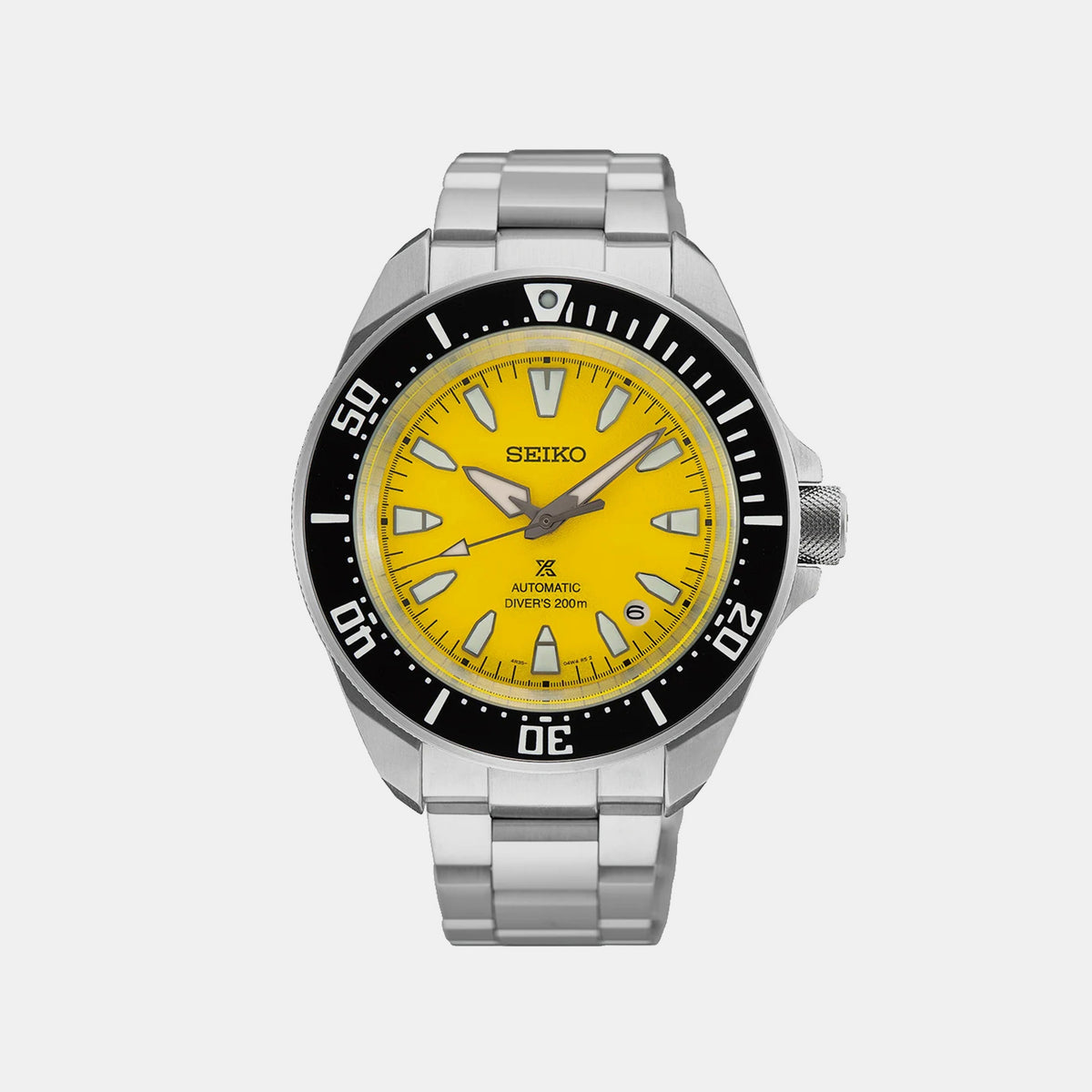 Prospex 2026 Asia-pacific Limited Edition Men Automatic Yellow Dial Analog Stainless Steel Watch HBB003K1