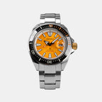 Prospex Limited Edition - Inspired by the Indian Tiger Men Automatic Orange Dial Analog Stainless Steel Watch HBB005K1