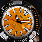 Prospex Limited Edition - Inspired by the Indian Tiger Men Automatic Orange Dial Analog Stainless Steel Watch HBB005K1