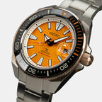 Prospex Limited Edition - Inspired by the Indian Tiger Men Automatic Orange Dial Analog Stainless Steel Watch HBB005K1