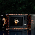 Prospex Limited Edition - Inspired by the Indian Tiger Men Automatic Orange Dial Analog Stainless Steel Watch HBB005K1