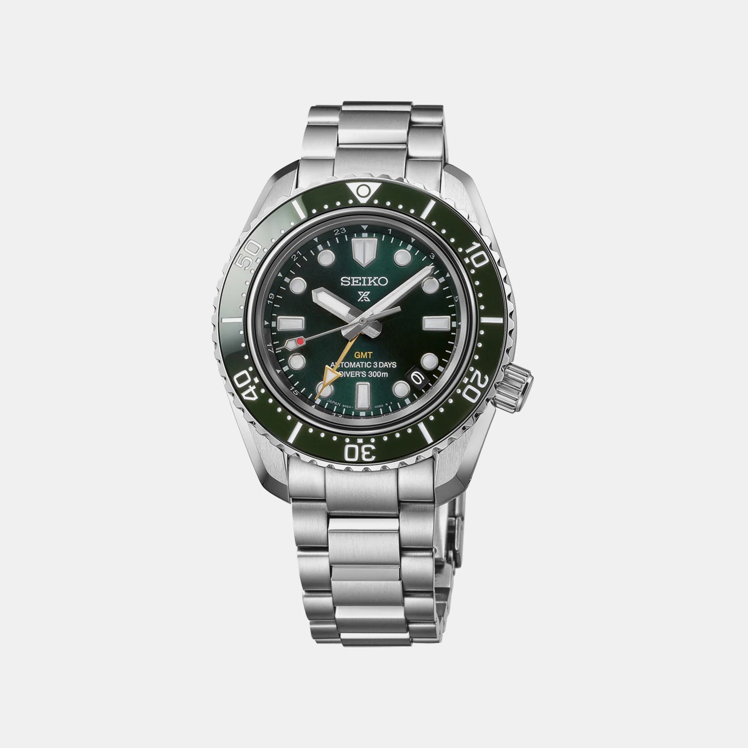 Prospex 1968 Heritage Men Automatic Green Dial Analog Stainless Steel Watch HBC001J1