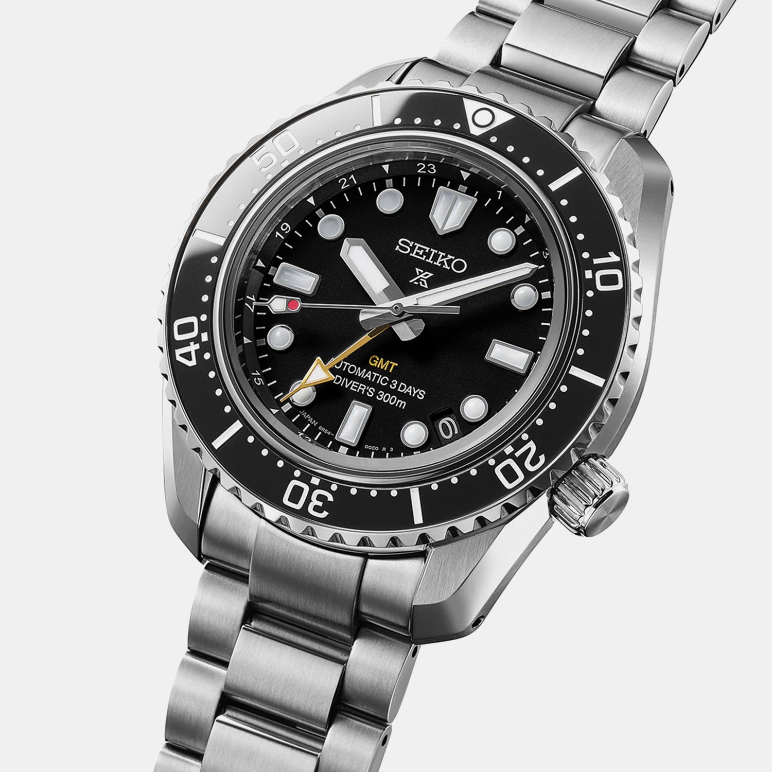 Prospex Men Automatic Black Dial Analog Stainless Steel Watch HBC002J1