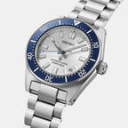 Prospex 145th Anniversary Blue Theme LE Men Automatic Silver Dial Analog Stainless Steel Watch HBC005J1