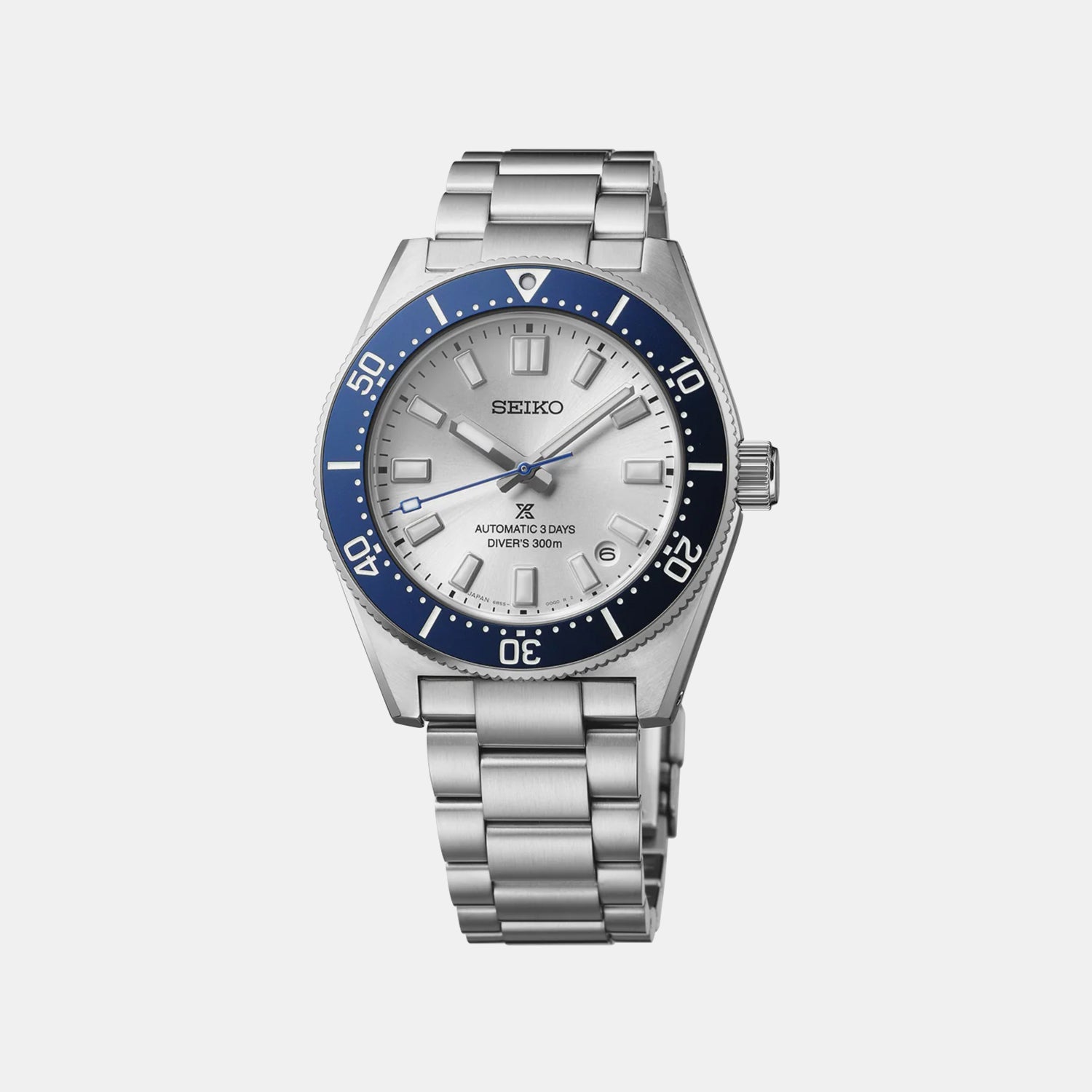 Prospex 145th Anniversary Blue Theme LE Men Automatic Silver Dial Analog Stainless Steel Watch HBC005J1