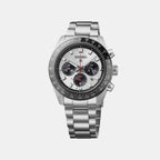 Prospex Men Quartz Grey Dial Chronograph Stainless Steel Watch HBJ001P1