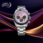Prospex 145th Anniversary Limited Edition Men Solar Lavender Dial Chronograph Metal Watch HBJ005P1