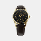 Presage Men Automatic Black Dial Analog Leather Watch HCC006J1