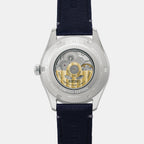 Presage Classic Series Men Automatic Blue Dial Analog Leather Watch HCC007J1