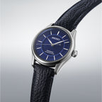 Presage Classic Series Men Automatic Blue Dial Analog Leather Watch HCC007J1