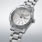 5 Sports Men Automatic Silver Dial Analog Stainless Steel Watch HDB007K1