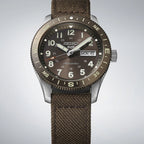 5 Sports Men Automatic Brown Dial Analog Nylon Watch HDB009K1