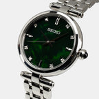 Dress Women Quartz Mother Of Pearl Dial Analog Metal Watch HGH006P1