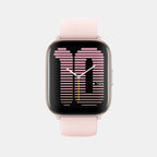 Unisex Processor Petal Pink Dial Amoled Silicone Watch AMAZFIT ACTIVE PETAL PINK