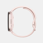 Unisex Processor Petal Pink Dial Amoled Silicone Watch AMAZFIT ACTIVE PETAL PINK
