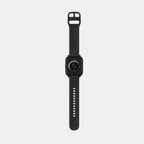 Unisex Processor Midnight Black Dial Amoled Silicone Watch AMAZFIT ACTIVE MIDNIGHT BLACK