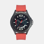 Helix Round Black Analog watch