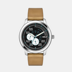 Helix Round Black Analog watch