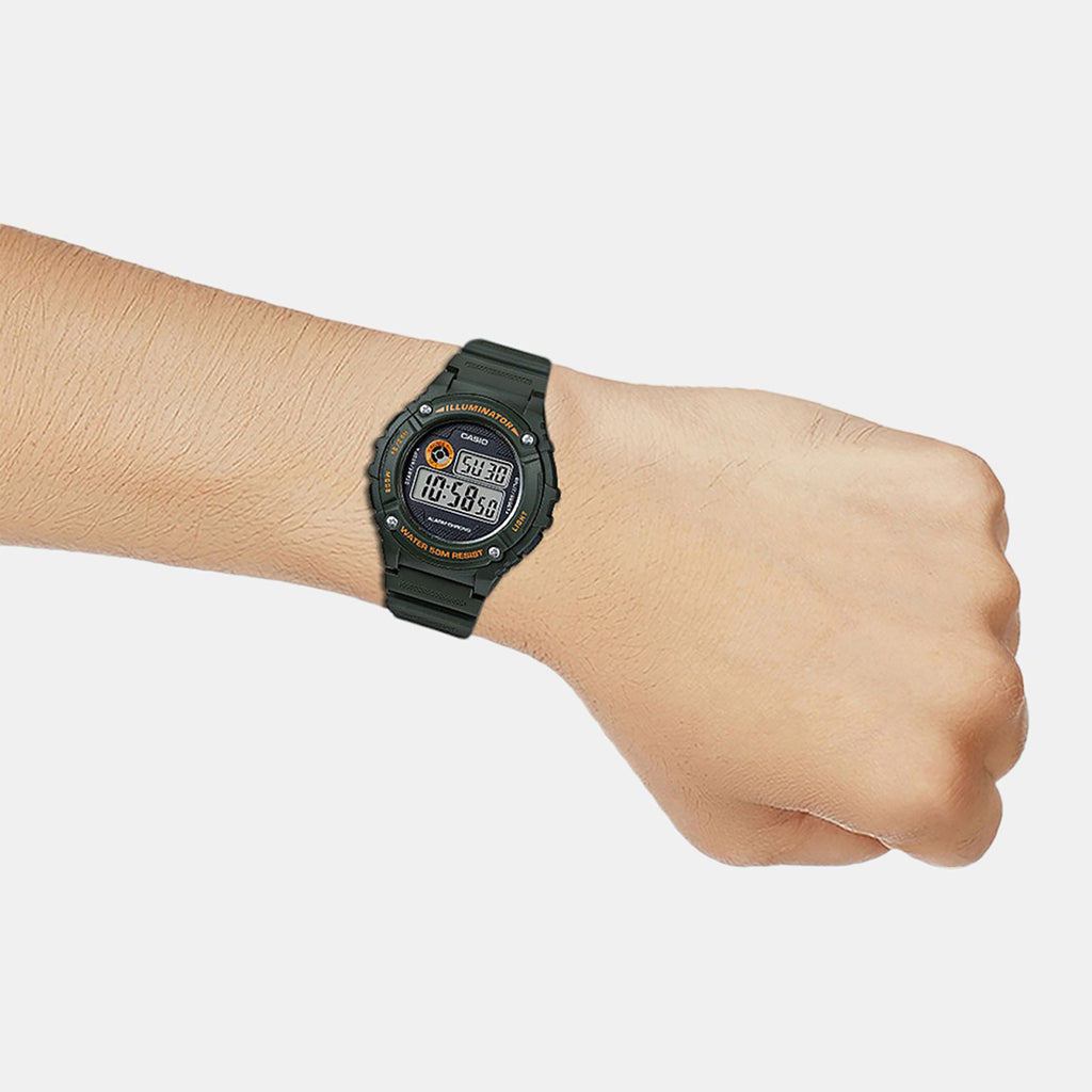 Casio Resin Black watch