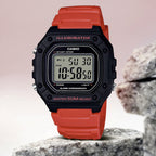 Youth Unisex Quartz Black Dial Digital Resin Watch I111