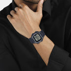 Youth Unisex Quartz Black Dial Digital Resin Watch I124