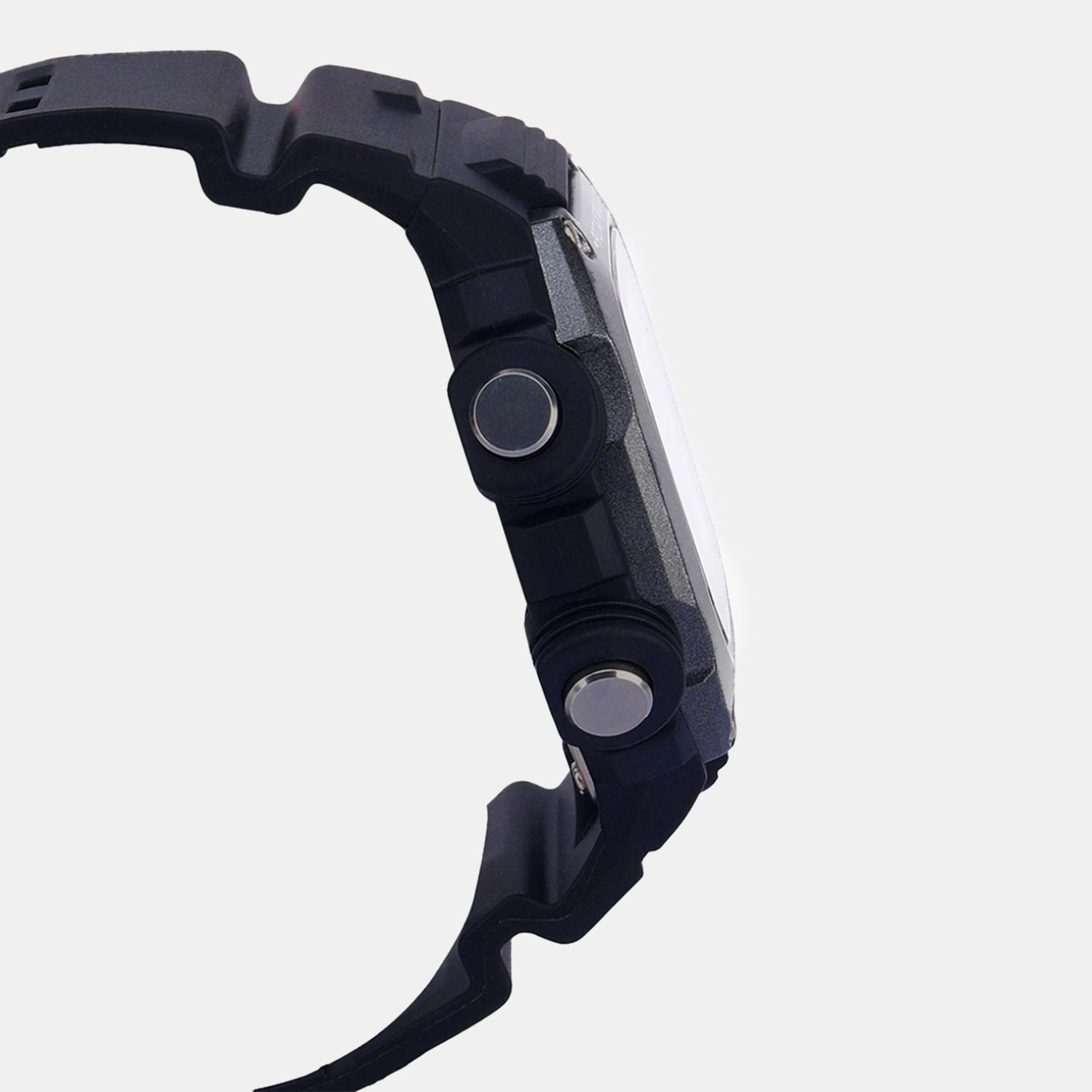 Youth Unisex Quartz Black Dial Digital Resin Watch I124