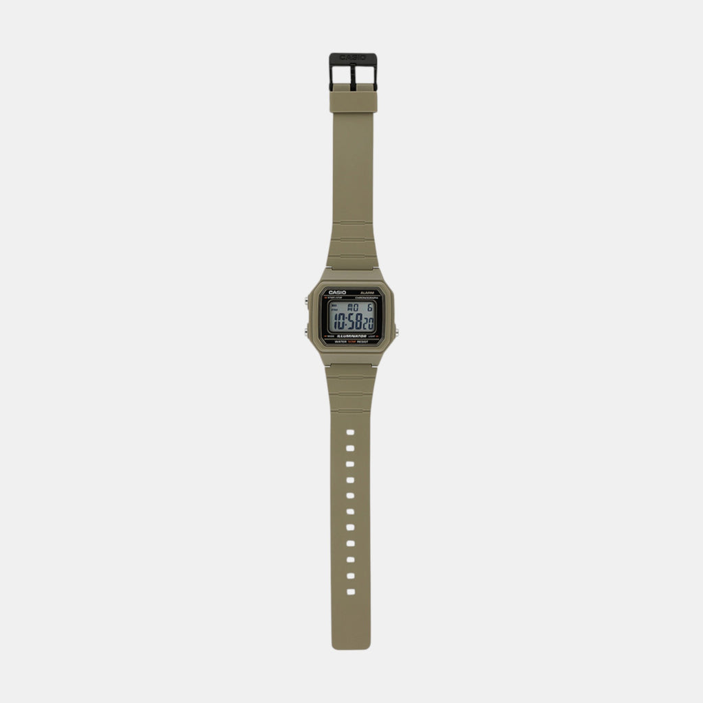 Youth Unisex Quartz Black Dial Digital Resin Watch I131