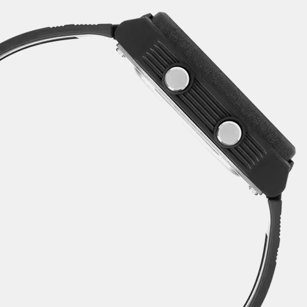 Unisex Digital Black Dial Analog Resin Watch I134
