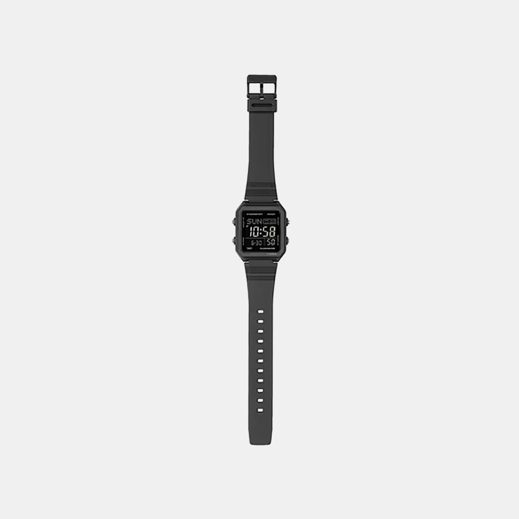 Unisex Digital Black Dial Analog Resin Watch I134