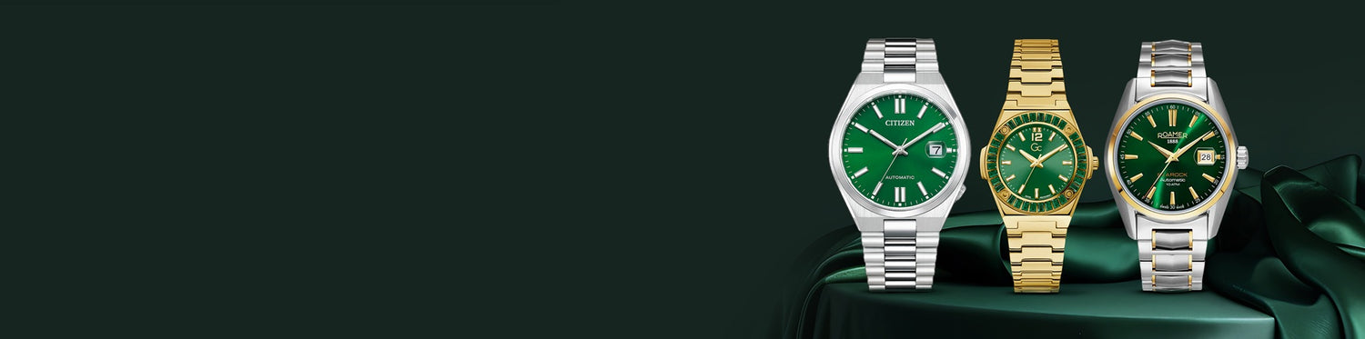 Green Dial Watches at JUST IN TIME – Just In Time