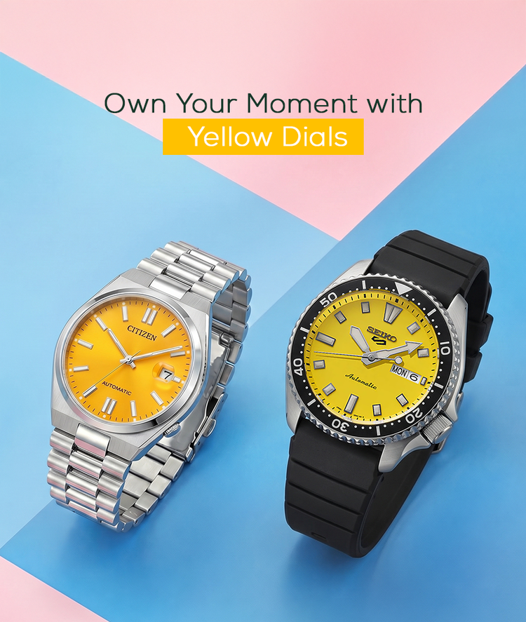 Yellow Dial Watches
