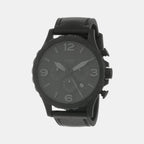 Fossil Round Black Chronograph watch