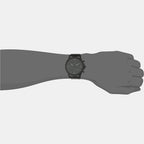 Fossil Men Round Black watch